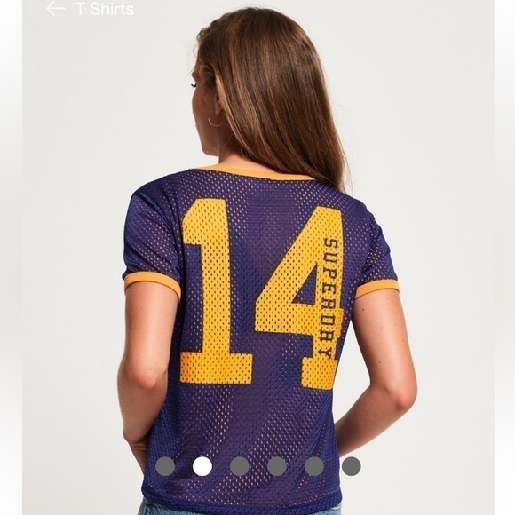 Clarrie Reversible T-Shirt Superdry Tokyo 14, EUC! - Picture 2 of 8